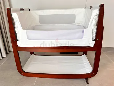 Wooden Baby Crib in Good Condition