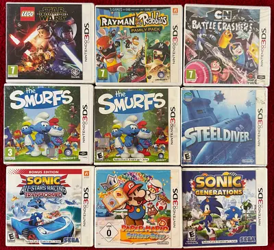 Nintendo 3ds games 85 dhs