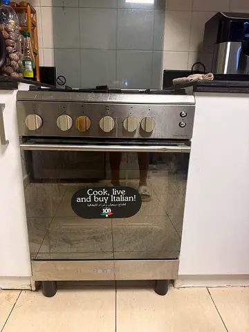 Italian 4 Burner Gas Cooker with Oven