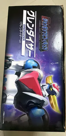 Vintage Grendizer Diecast Robot Toy in Original Box