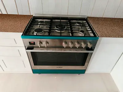 Bosch series 8 Top Gas Oven Electric Cooker 90 cm premium collection Dual fuel