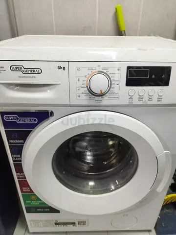 Super General 6kg Front Load Washing Machine - Good Working Condition