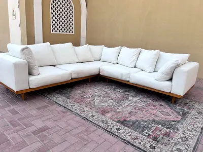 Excellent condition West elm Newport corner sofa