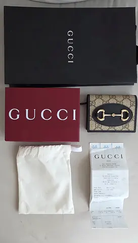 GUCCI small wallet NEW withe everything