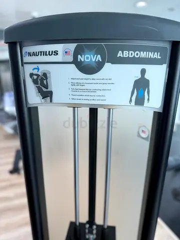 Nautilus Nova Abdominal Machine - Gym Grade Strength Trainer