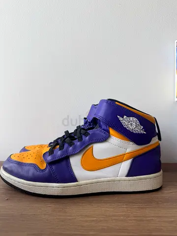 Nike Air Jordan 1 High FlyEase «Lakers» Original