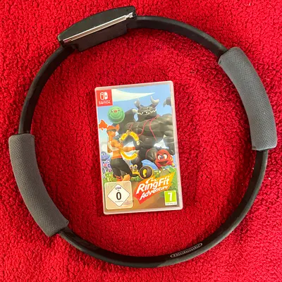 Nintendo Switch Ring Fit Adventure with Ring-Con (good condition)