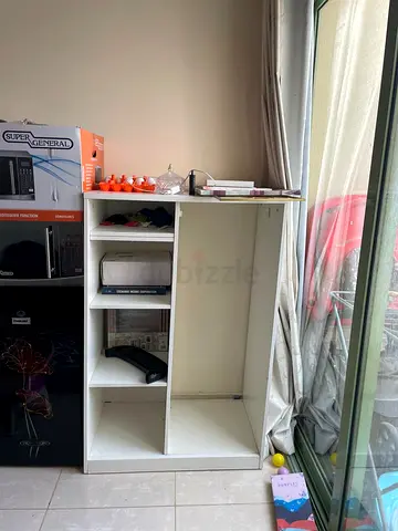 Open wardrobe