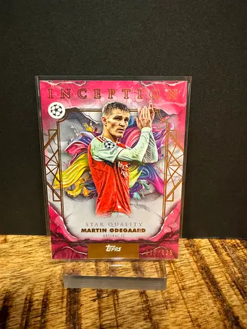 Martin Odegaard Topps Inception Star Quality /125 – Arsenal