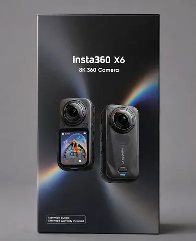 Insta360 X6 8K 360 Camera – Brand New