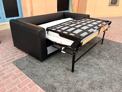 Ikea vimle two Seater leather Sofa bed