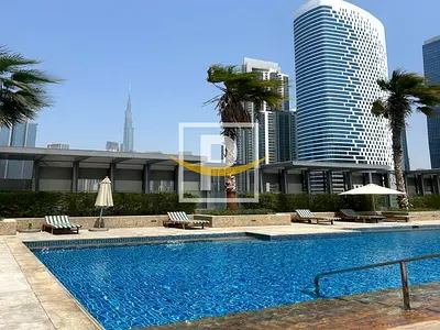 1BHK Burj Khalifa View | Near Business bay Metro