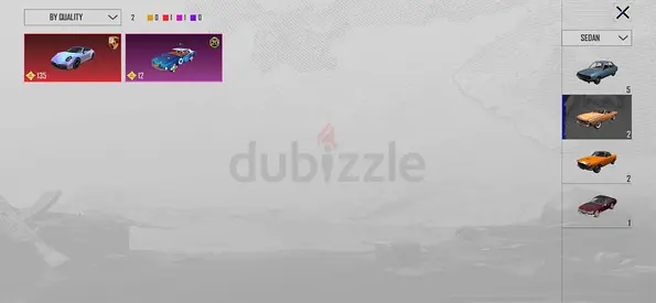 Premium PUBG Mobile Account | Porsche x2 | Ferrari | Bugatti | X-Suits