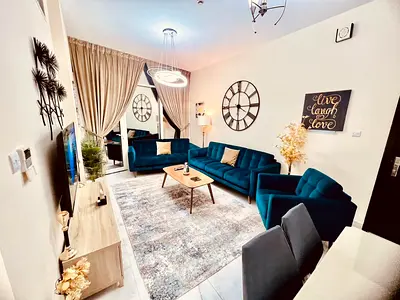 Furnished one bedroom and living room for monthly rent in Al Majaz 3, Al Qasba.
