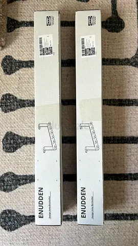 2x IKEA ENUDDEN Over-the-Door Hangers – White | Brand New