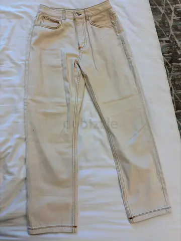 Light beige women's jeans - size likely S / 36 gently used
