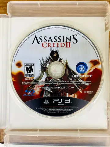 Assassin's Creed II & Medal of Honor PS3 video games (30AED ONLY)