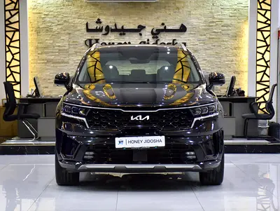 AED 1,963 EMi at 0% DP | KIA Sorento V6 4WD Full Option ( 2023 Model ) in Black Color GCC Specs