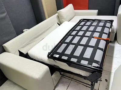 Comfortable Fabric Sofa Bed with Pull Out Mechanism