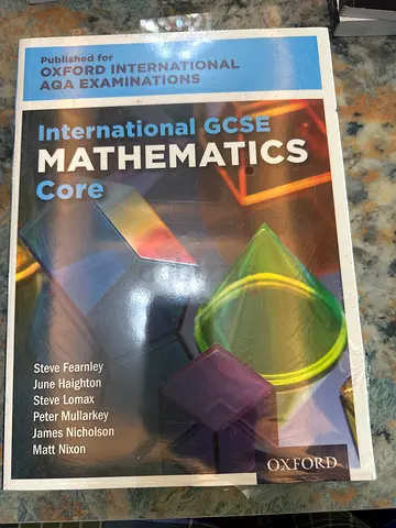 International GCSE Mathematics Core (Oxford) - New/Sealed