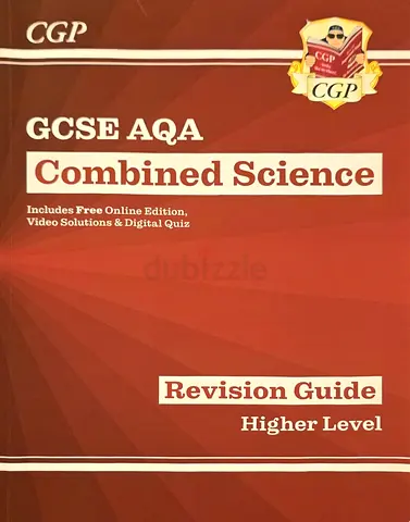 CGP GCSE AQA Combined Science Higher Level Revision Guide