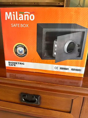 Brand new Milano Biometric Safe Box - Small Home/Office Safe