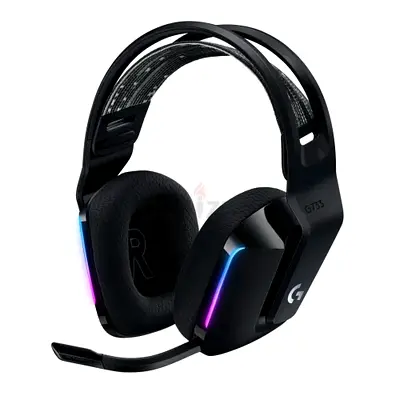 Logitech g733 light speed wireless headphones