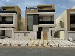 Super Ultra Lux Villa for Sale in Al Helio 2 | Next to Azhi Community | 6 Master Bedrooms | Swimming