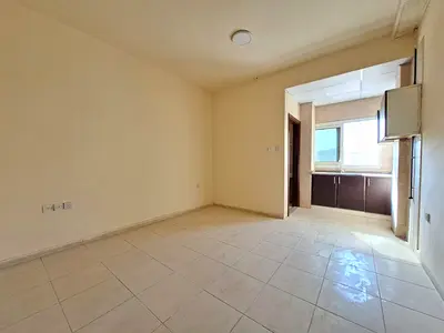 No cash deposit/Studio Flat/ separate kitchen/ready to move/ near muwaileh park/family building