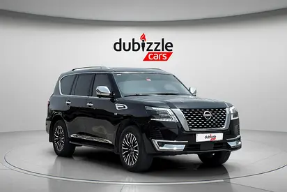 AED 2568/month | 2022 Nissan Patrol LE Platinum | GCC Specs | Ref#515483