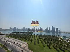 Luxury 3 Master Bedroom Apartment in Al Majaz 1 with Free AC, Maid’s Room, Large Sea View Balcony,