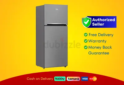 Beko 200L Top Mount Refrigerator  Brand New |  Warranty | FREE Delivery | AD752