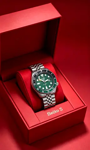 Seiko GMT Automatic Master Quality Watch