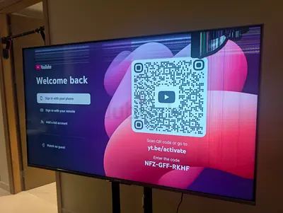 Broken Xiaomi TV 55 inch TV for parts