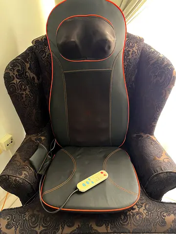 Full Back Shiatsu Massage Seat Cushion with Heat and Remote