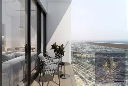 3-room apartment with a living room for sale in Al Mashma, near handover, very special price, smart system