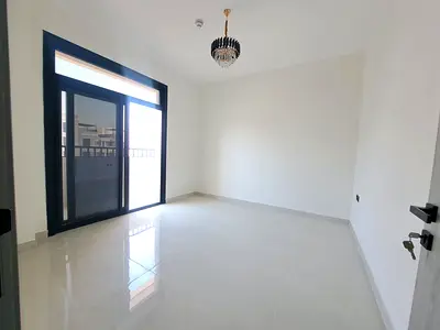 Excellent finishing ||open View _Brand new luxury 1_BR with balcony ||_12 cheques payment only 44k_on road building prime location Al jada open area