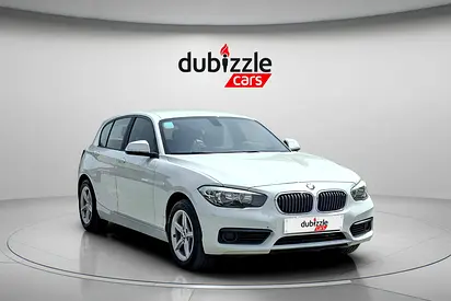 AED 627/month | 2017 BMW 1-Series 120i | GCC Specs | Ref#517722