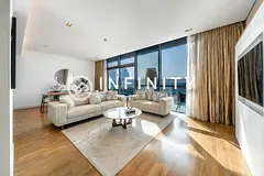 Designer Furnished 2BR + Maid | Boulevard Views