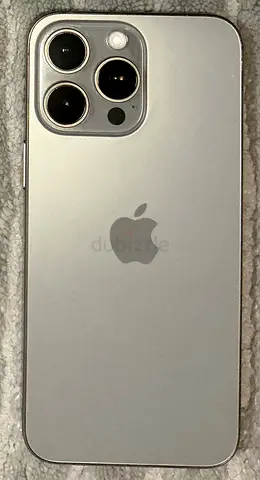 Silver iPhone 15 Pro Max - Good Condition, Unlocked