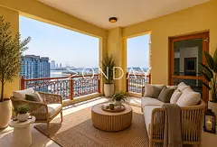 Fully Upgraded | Marina + Palm Views | VOT