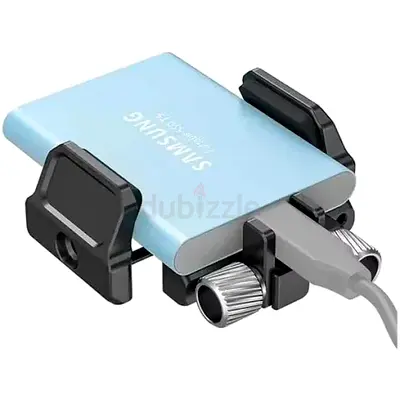 Compact Portable Ssd/Charger/Power Bank Mount Holder for External Battery