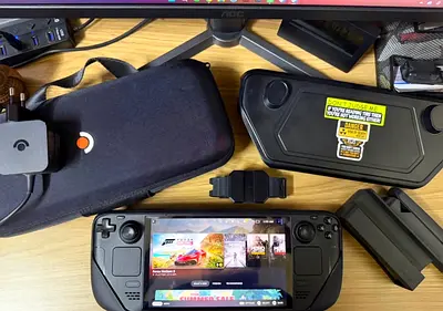 Steam deck Oled 1tb + 1tb san disk sd card, 16gb ram
