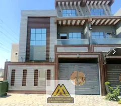 Spacious 6 Master Bedrooms Villa for Annual Rent in Al Yasmeen, Ajman | Living Hall + Kitchen + 2 Co