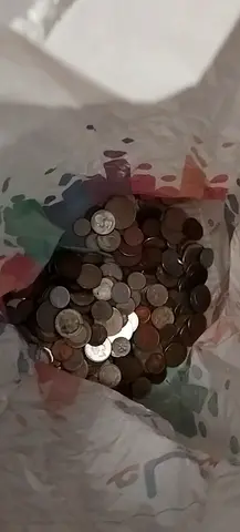 Bag of Mixed Old Coins - Assorted World Coin. Very Rare coins