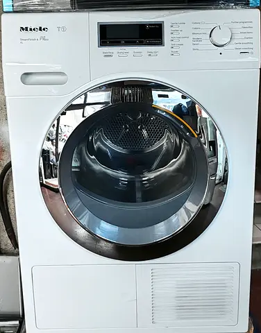 Miele T1 Condenser Dryer - Front Load, White working perfectly condition excellent