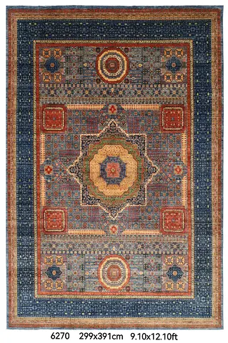 3x4 Large new Handmade Afghan mamlouk Style Area Rug 299x391cm