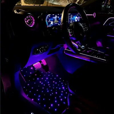 Ambient RGB LED car mats Interior Lighting Kit for Car - Floor and Accent Lights