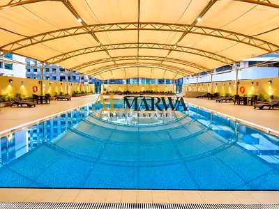 Chiller Free || Luxury and Huge 2BR || Gym and Pool Free || Kids Play Area || Close To Dubai Border