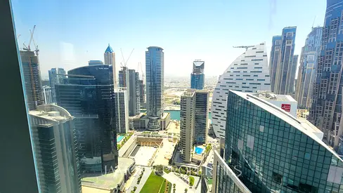 Vacant | Fully Furnished | 5 Partitions | Balcony | Near Metro